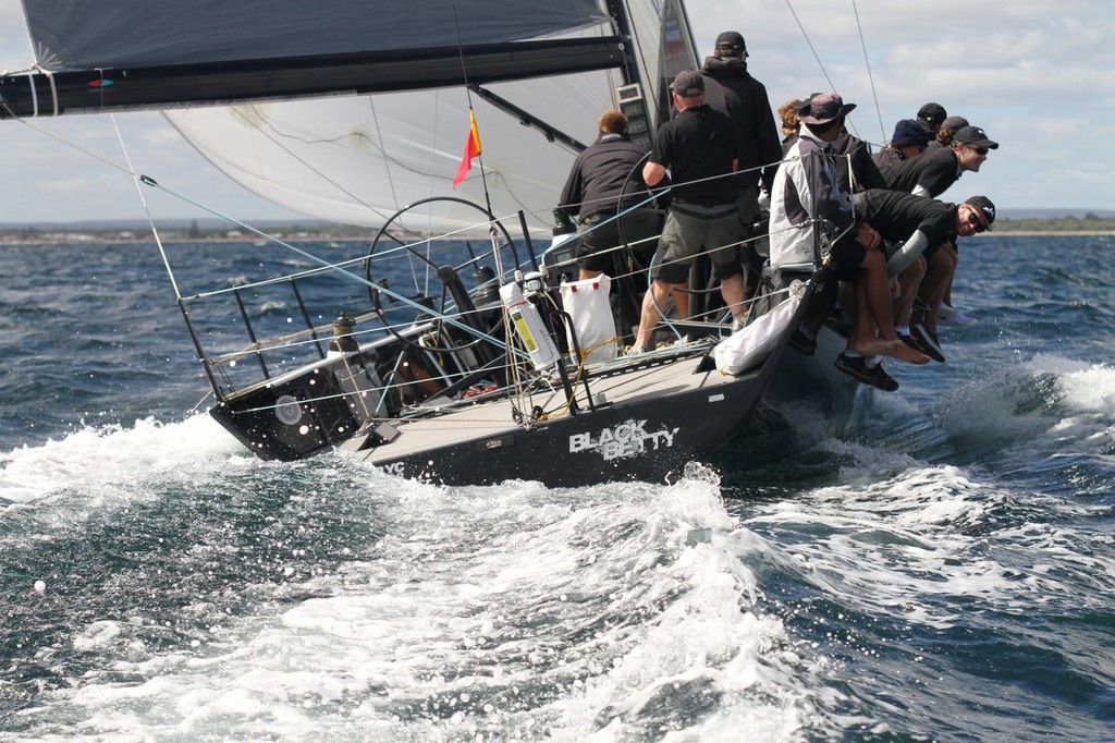 Outstanding winner of IRC Red fleet with a perfect score of 8. © Bernie Kaaks